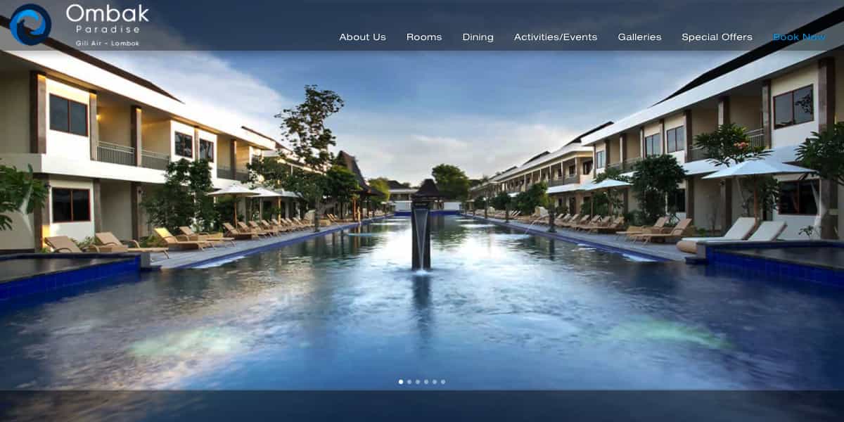 Hotel Ombak Paradise in Gili Air, Indonesia